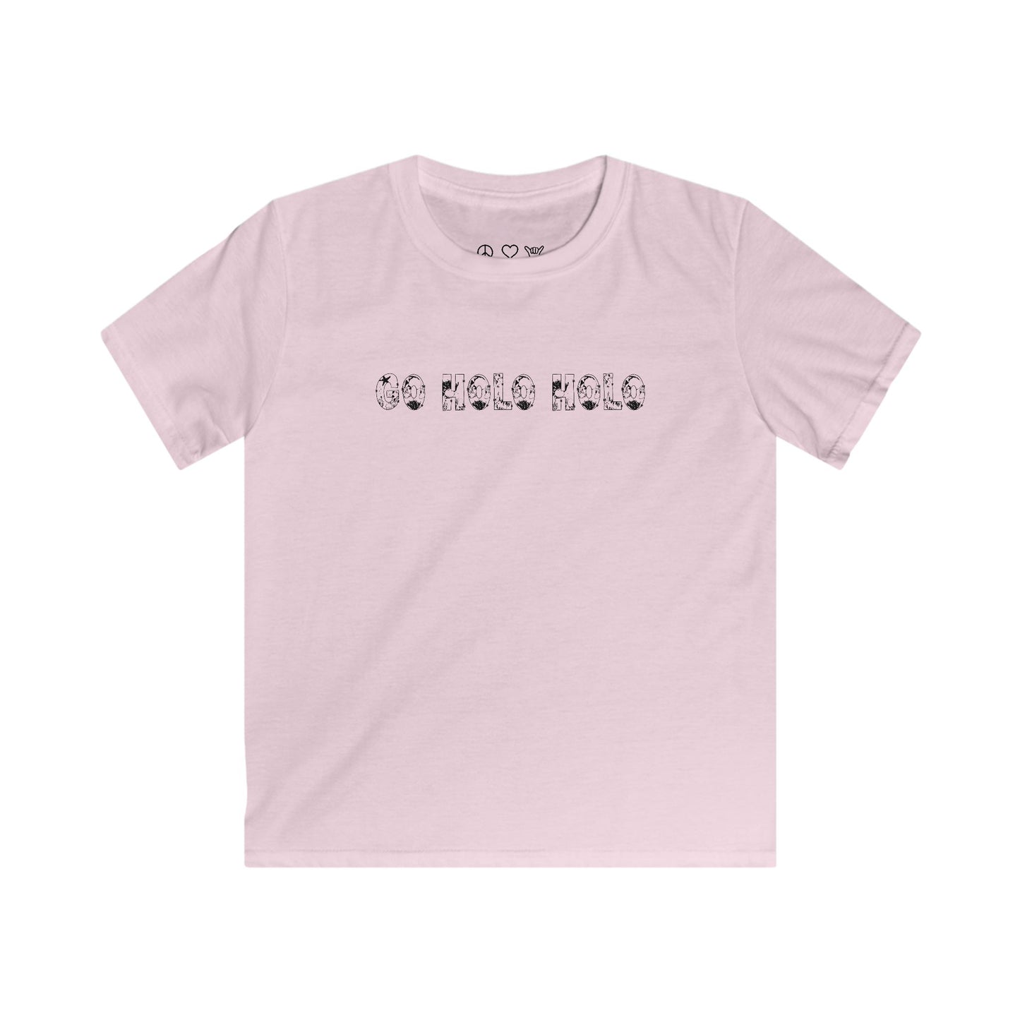 Go Holo Holo Ocean Theme Kids Soft Tee