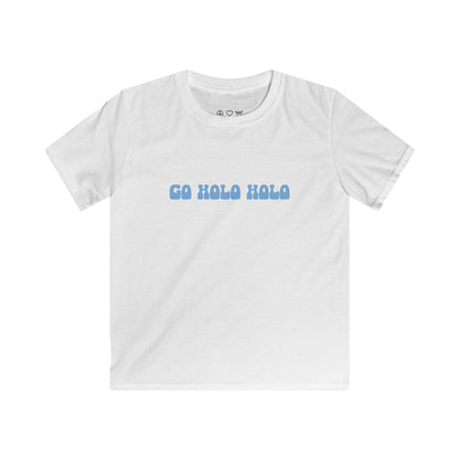 Go Holo Holo Kids Tee, Fun T-Shirt for Playtime, Birthday Gift, Summer Outfit, Kids Fashion, Casual Wear
