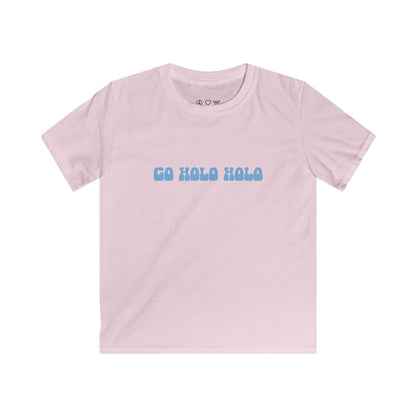 Go Holo Holo Kids Tee, Fun T-Shirt for Playtime, Birthday Gift, Summer Outfit, Kids Fashion, Casual Wear