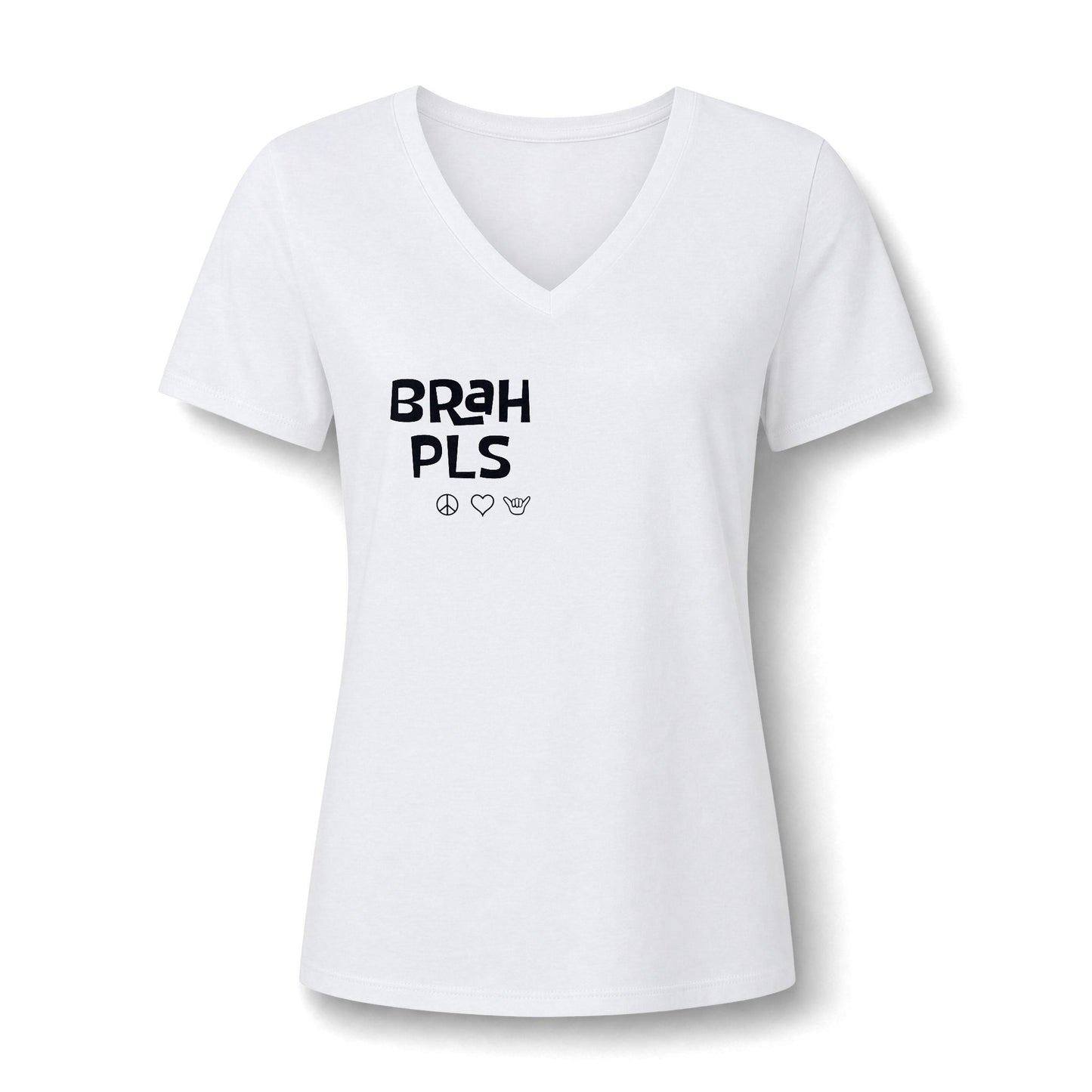 Brah PLS Logo V-Neck