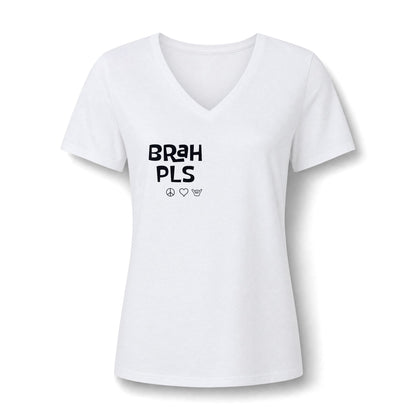 Brah PLS Logo V-Neck