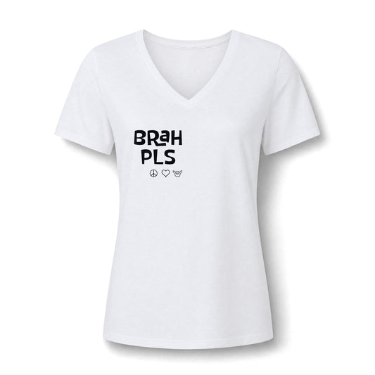 Brah PLS Logo V-Neck