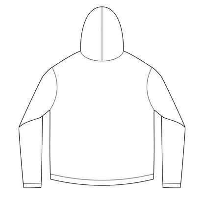 Solar Sunset Hoodie — Peace  Love  Shaka Graphic Pullover
