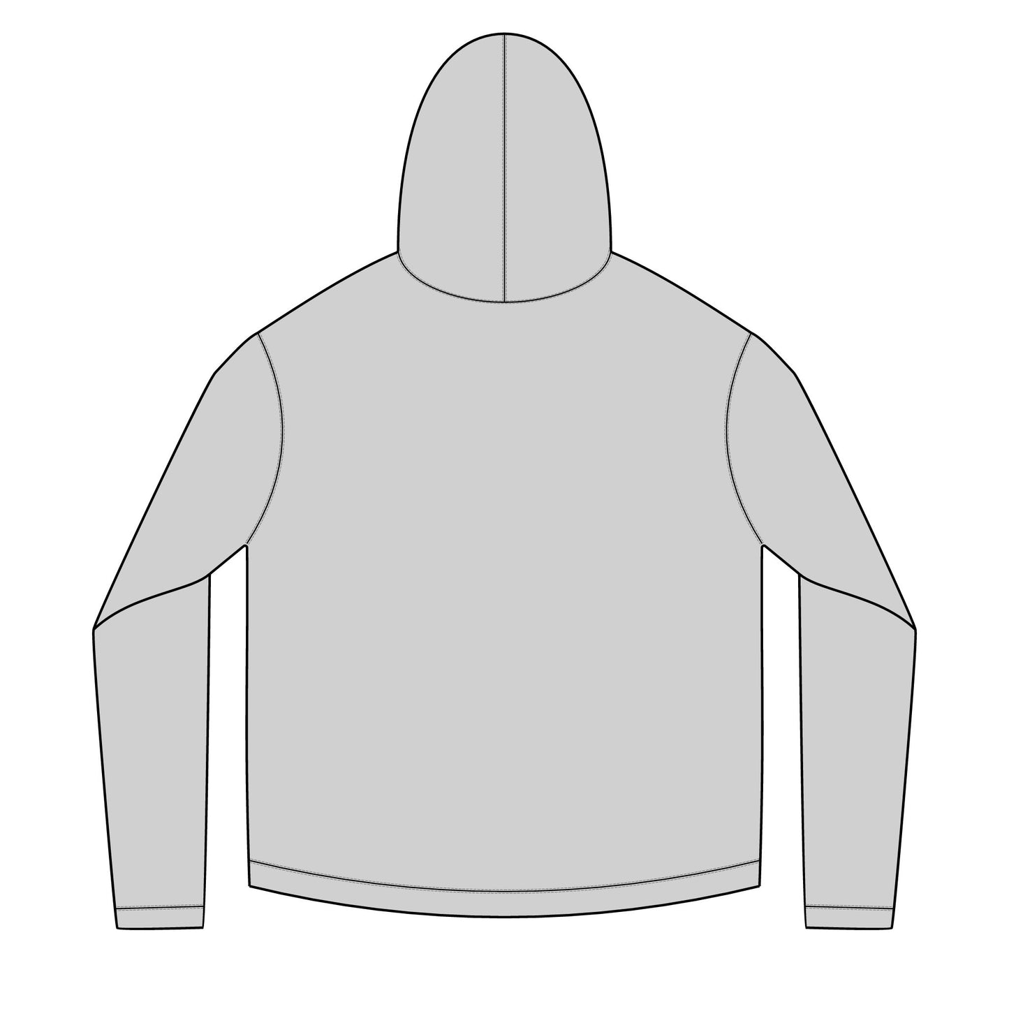 Solar Sunset Hoodie — Peace  Love  Shaka Graphic Pullover