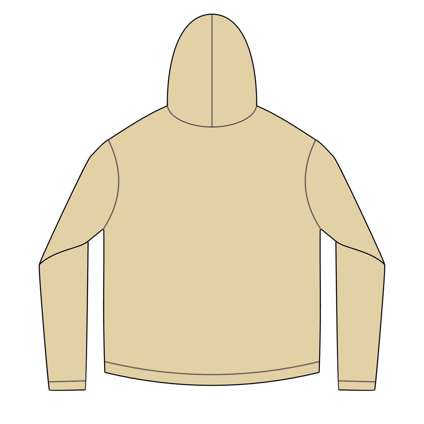 Solar Sunset Hoodie — Peace  Love  Shaka Graphic Pullover