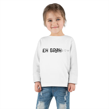 Toddler Long Sleeve Tee - EH BRAH Peace Love Shaka