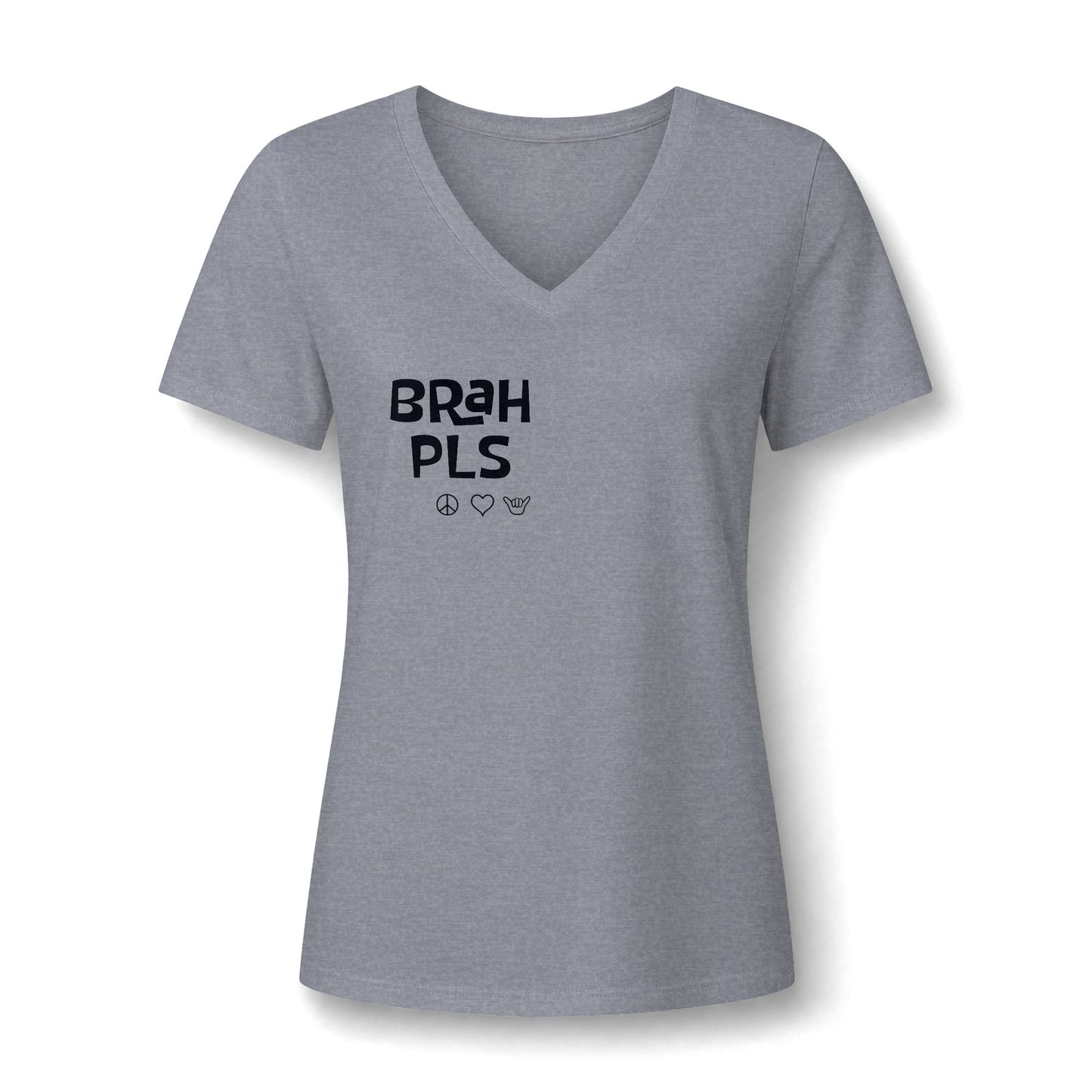 Brah PLS Logo V-Neck