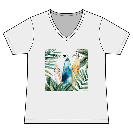Tropical surf wear your aloha