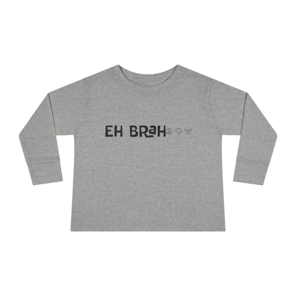 Toddler Long Sleeve Tee - EH BRAH Peace Love Shaka
